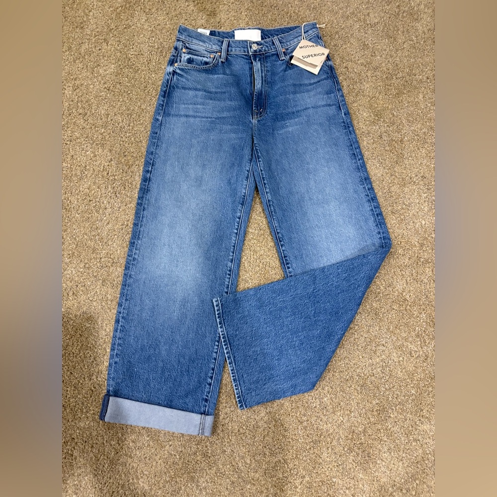 NWT MOTHER JEAN - the dodger sneak style